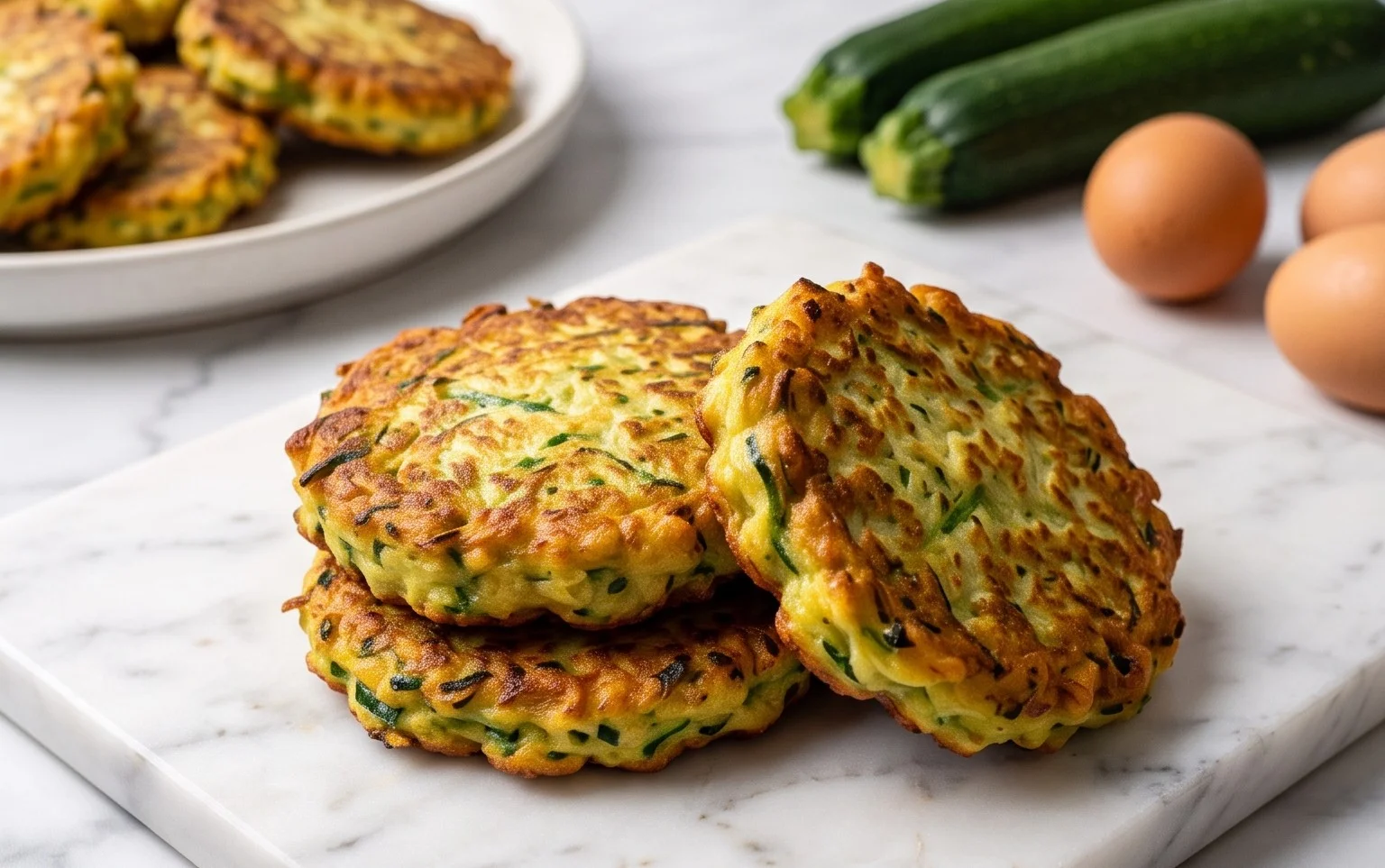 Knusprige Zucchini Puffer: Einfach & Lecker