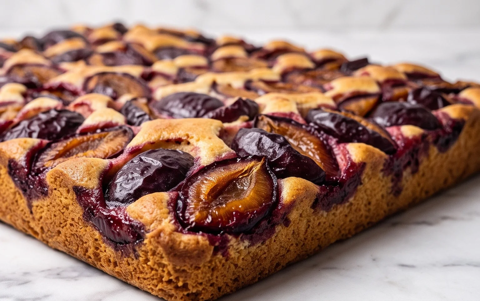 Schneller Pflaumenkuchen vom Blech: Blitzschnell