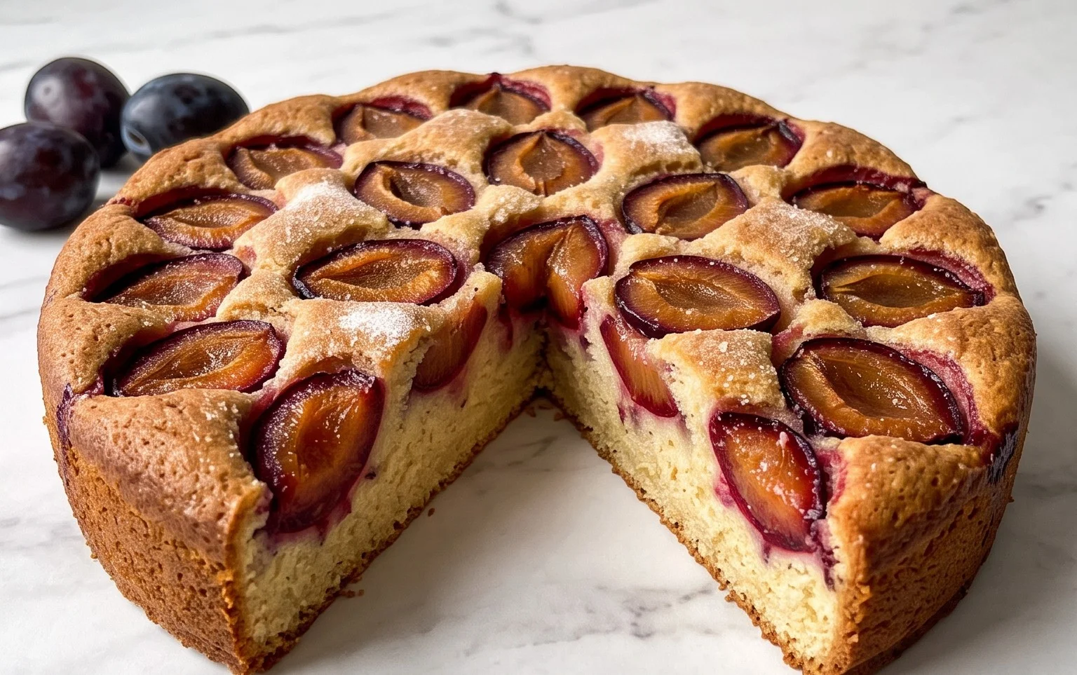 Saftiger Pflaumenkuchen vom Blech: Spätsommer-Glück